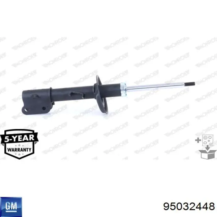 Amortecedor dianteiro direito General Motors 95032448 preço, a partir de 86,83 USD