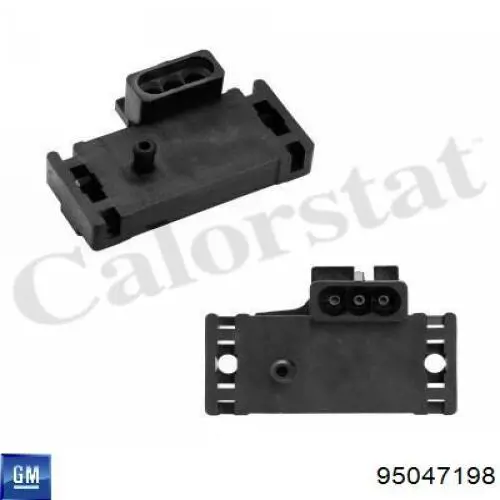 95047198 General Motors Sensor de pressão no coletor de admissão, MAP