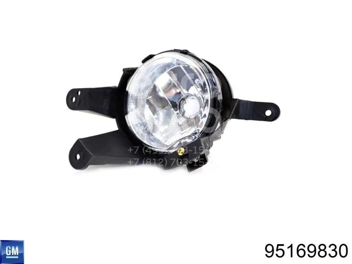Luzes de nevoeiro esquerdas General Motors 95169830 preço, a partir de 51,08 USD