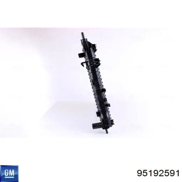 95192591 General Motors Radiador de esfriamento de motor