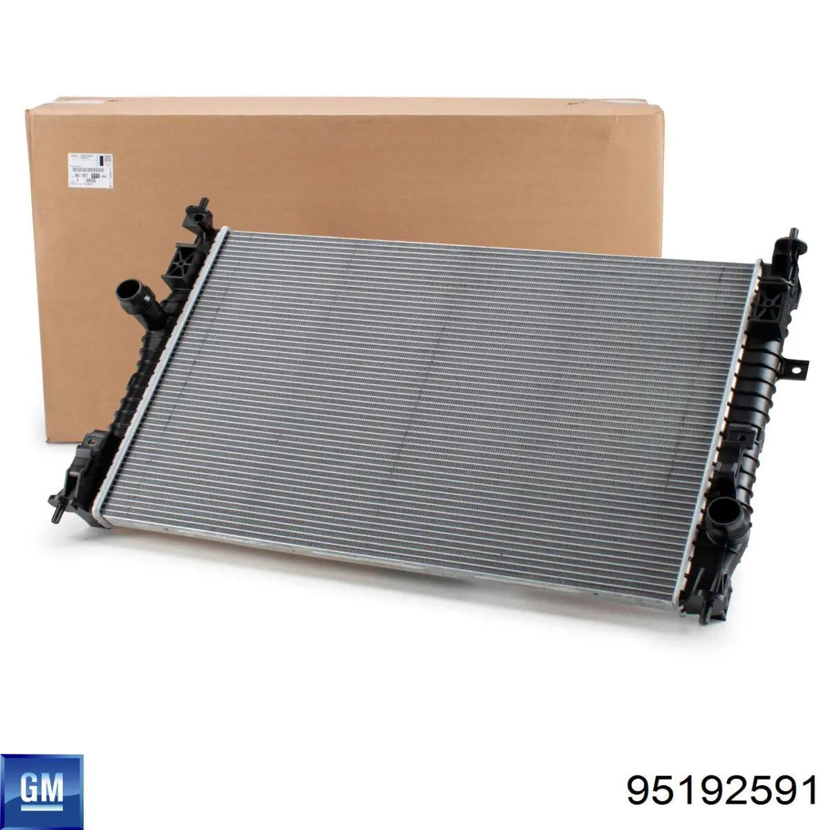 Radiador de esfriamento de motor 95192591 General Motors
