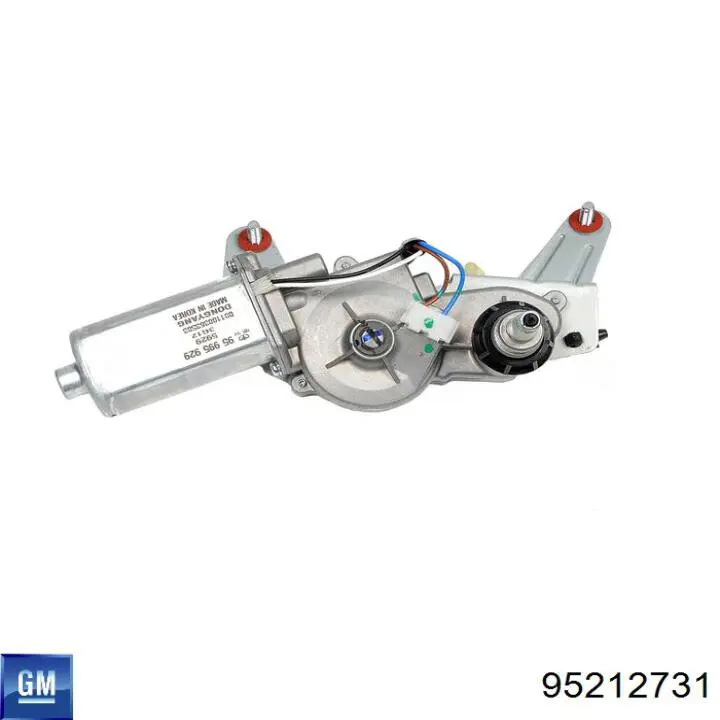 96543073 General Motors Braço de limpa-pára-brisas de vidro traseiro