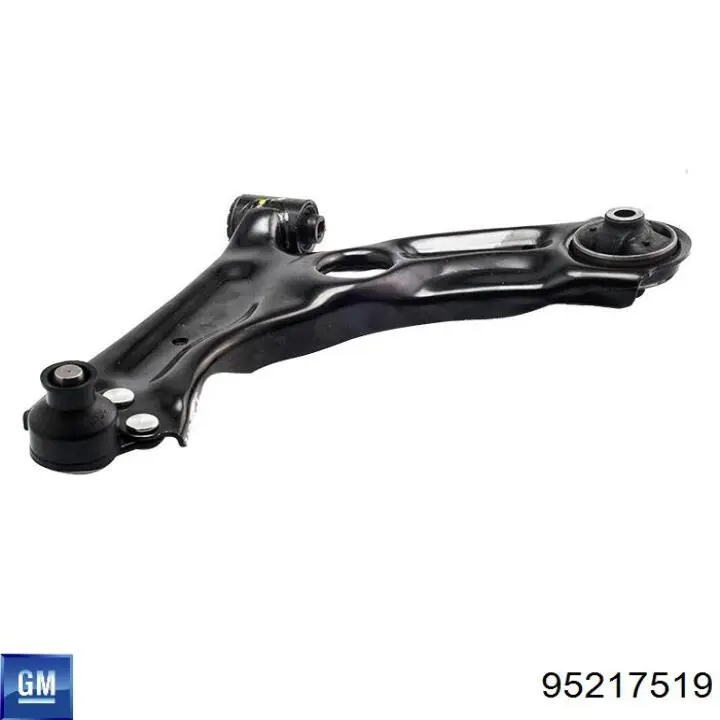 95217519 General Motors Bloco silencioso dianteiro do braço oscilante inferior