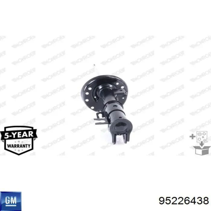 Amortecedor dianteiro direito General Motors 95917163 preço, a partir de 80,02 USD