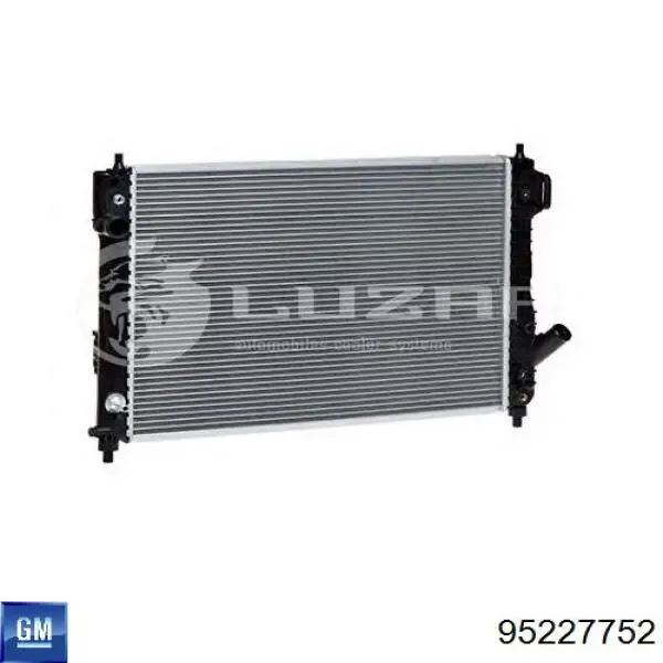 Radiador de esfriamento de motor General Motors 95227752 preço, a partir de 104,04 USD