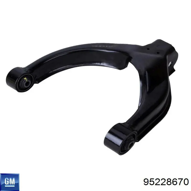 Bloco silencioso dianteiro do braço oscilante inferior 95228670 General Motors