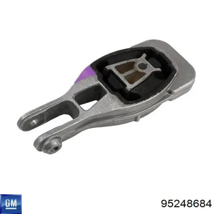 684462 Opel Coxim (suporte) traseiro de motor