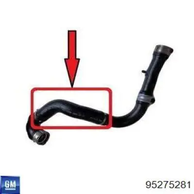 Mangueira (cano derivado) de intercooler General Motors 95275281 preço, a partir de 32,17 USD