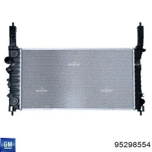 95298554 General Motors Radiador de esfriamento de motor