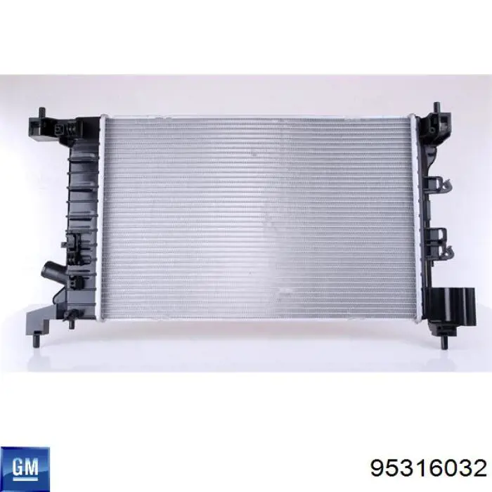 Compre 95316032 General Motors Radiador de esfriamento de motor