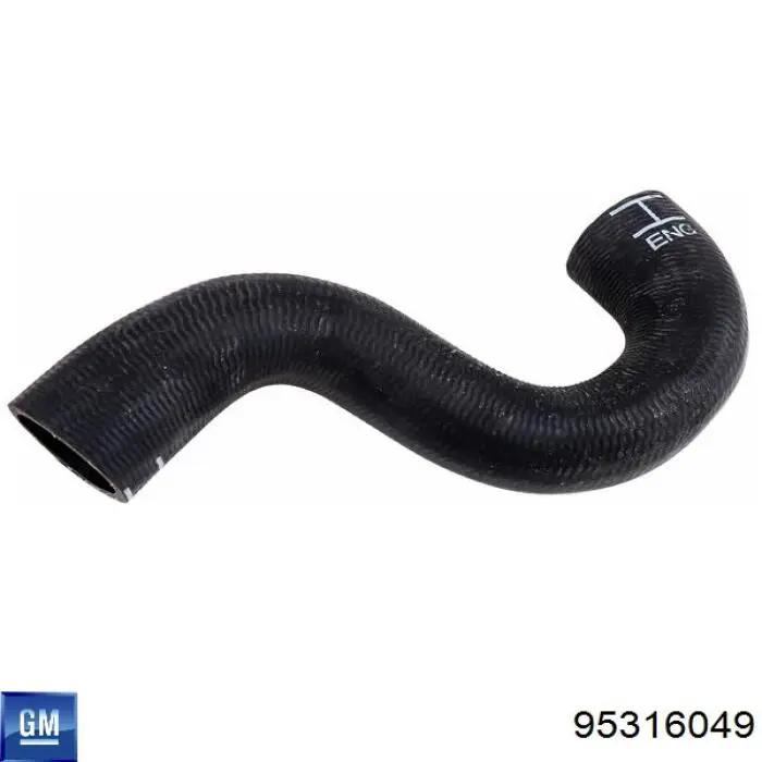 Radiador de esfriamento de motor 95316049 General Motors