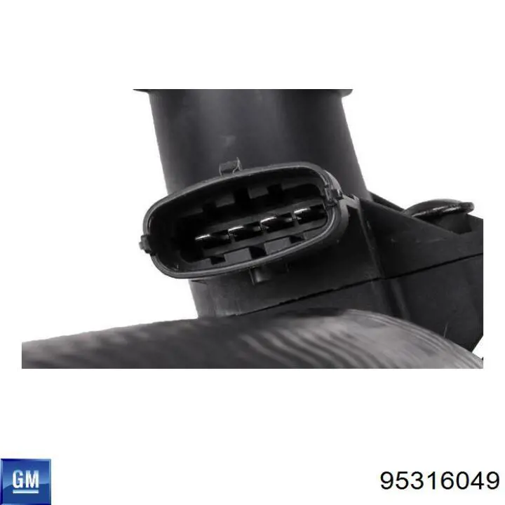 Radiador de esfriamento de motor 95316049 General Motors