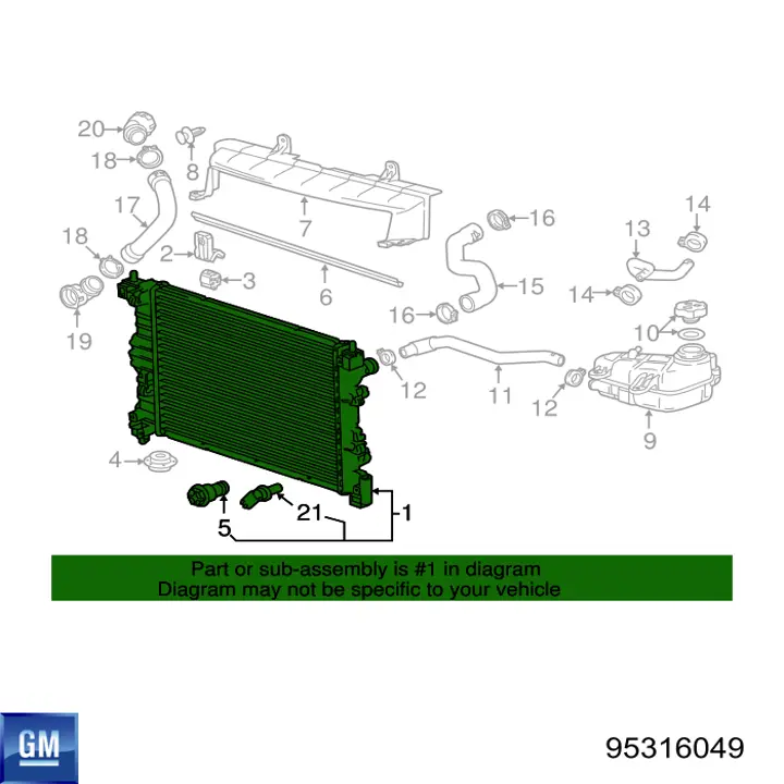  General Motors 95316049