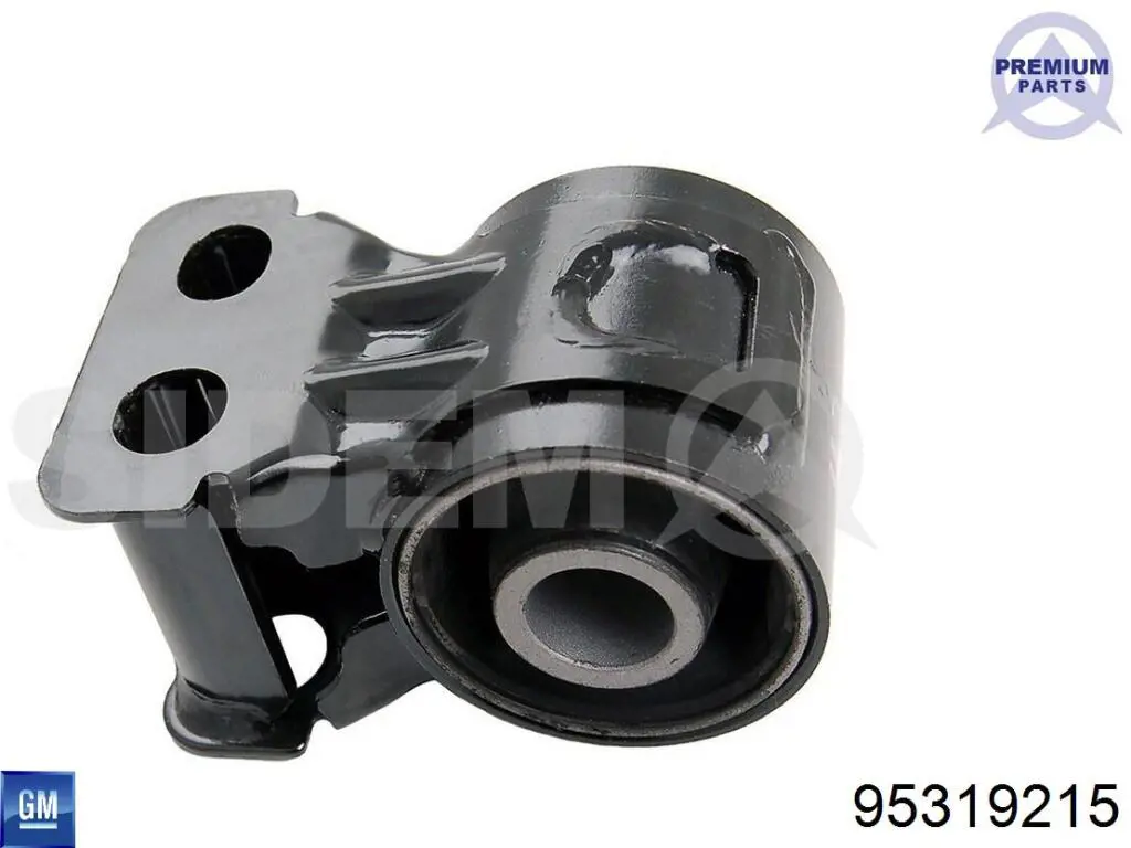 Compre 95319215 General Motors Braço oscilante inferior esquerdo de suspensão dianteira