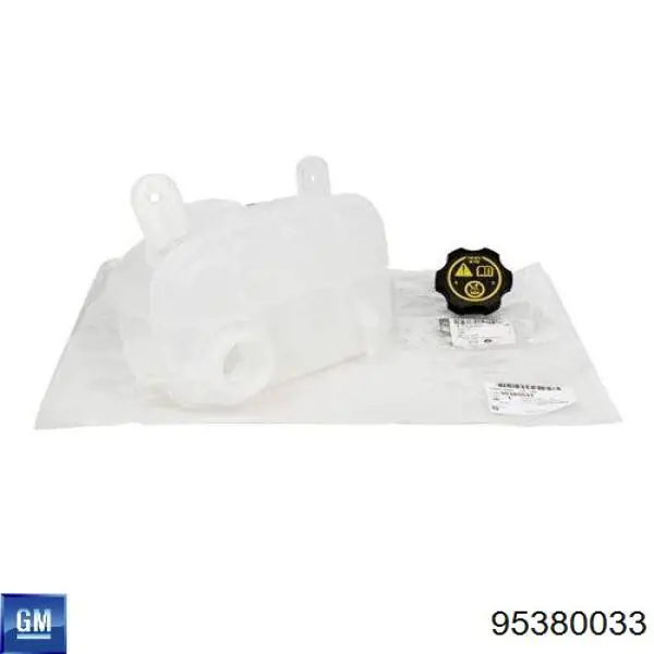 95380033 General Motors Tanque de expansão do sistema de esfriamento