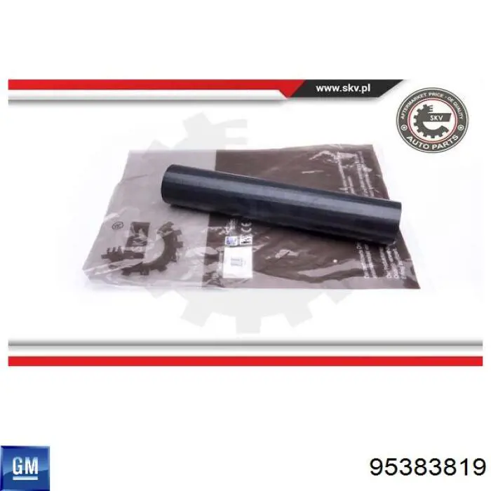 95383819 General Motors Mangueira (cano derivado) de intercooler