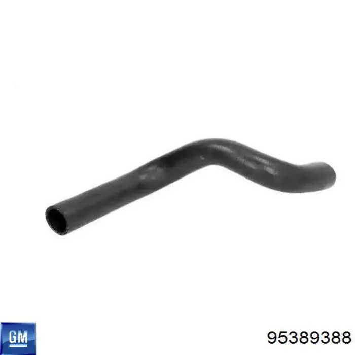 95389388 General Motors Mangueira (cano derivado) do radiador de esfriamento superior