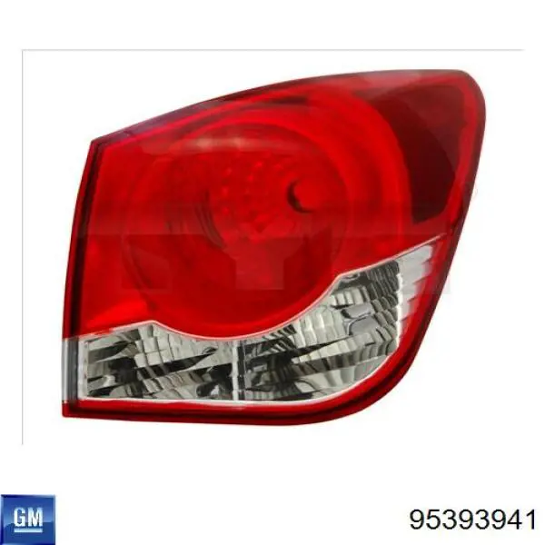 Lanterna traseira esquerda externa General Motors 95393941 preço, a partir de 105,56 USD