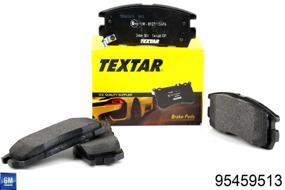 Compre 95459513 General Motors Sapatas do freio traseiras de disco
