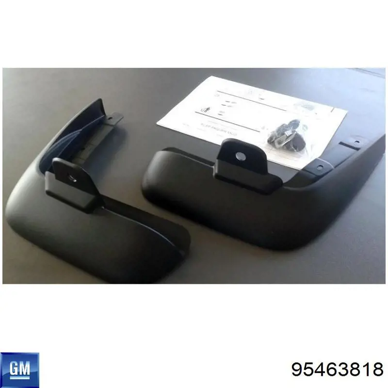  Protetores de lama dianteiros, kit Chevrolet Aveo III sedan (T300) (2011 - 2020) III