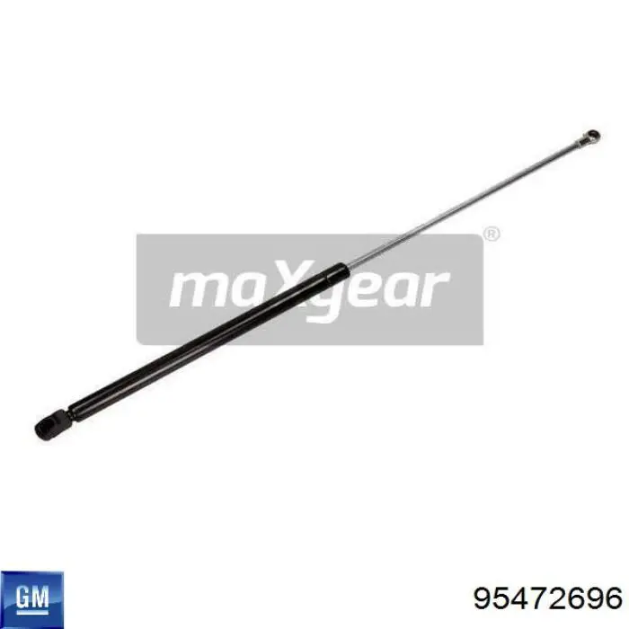 95472696 General Motors Amortecedor de tampa de porta-malas (de 3ª/5ª porta traseira)