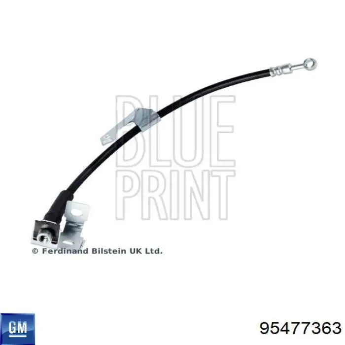 Mangueira do freio dianteira esquerda General Motors 95477363 preço, a partir de 21,85 USD