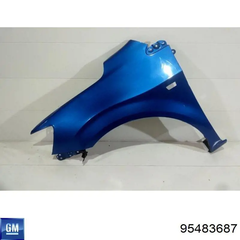 95483687 General Motors Pára-lama dianteiro esquerdo