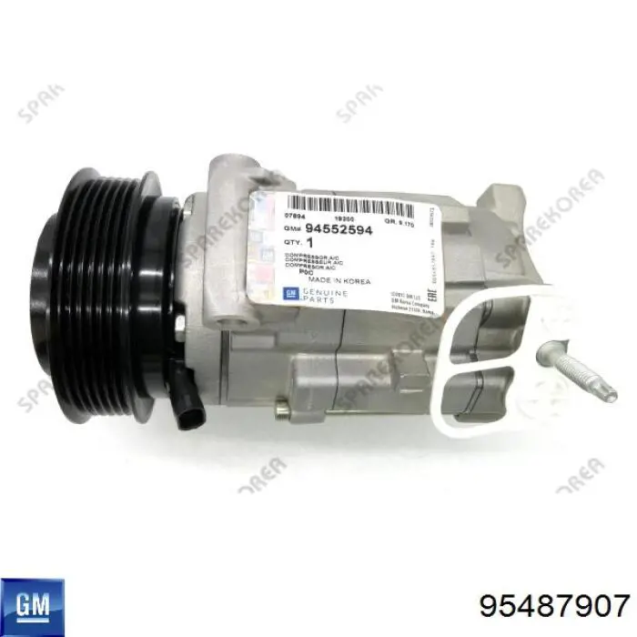 95487907 General Motors Compressor de aparelho de ar condicionado
