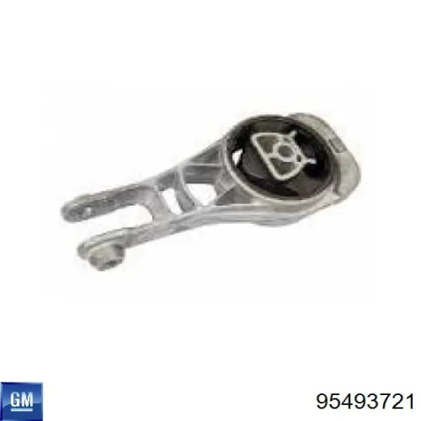 95493721 General Motors Coxim (suporte) traseiro de motor