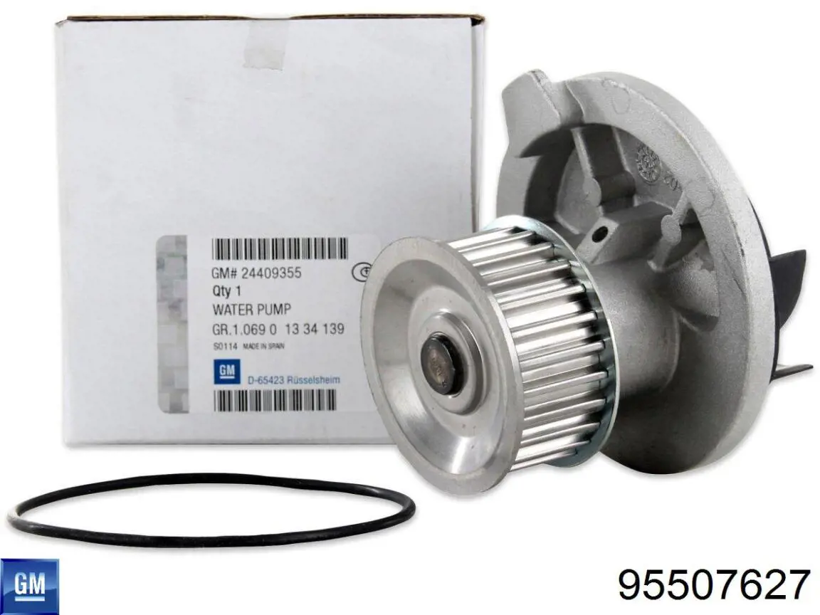 Bomba de água (bomba) de esfriamento General Motors 95507627 preço, a partir de 36,89 USD