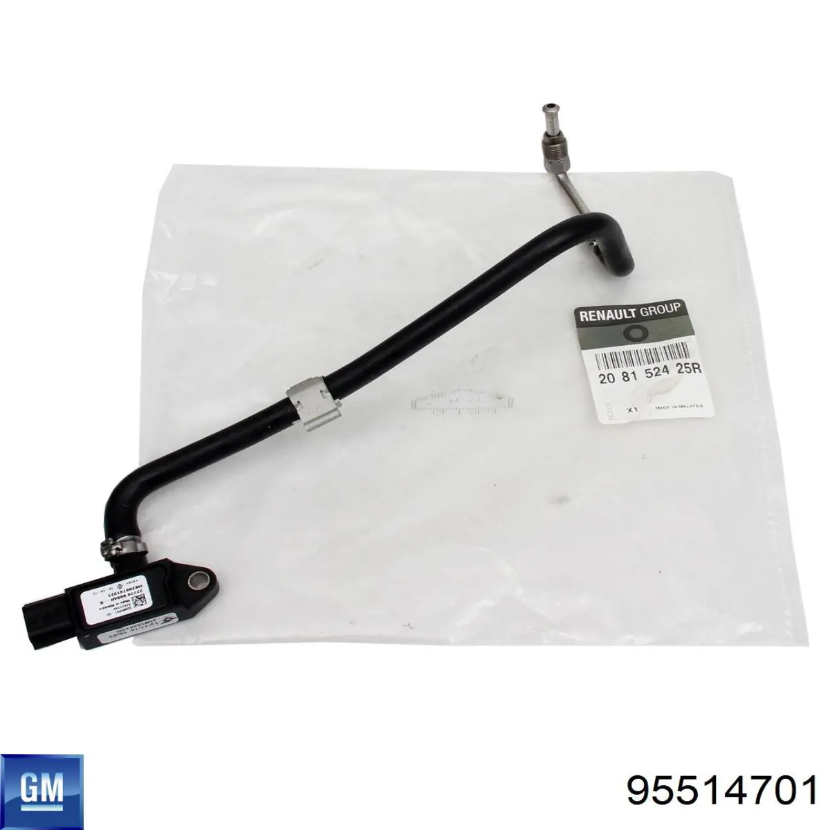 95514701 General Motors Sensor de pressão dos gases de escape