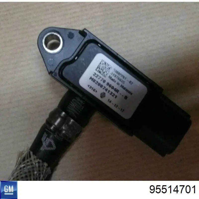 Compre 95514701 General Motors Sensor de pressão dos gases de escape