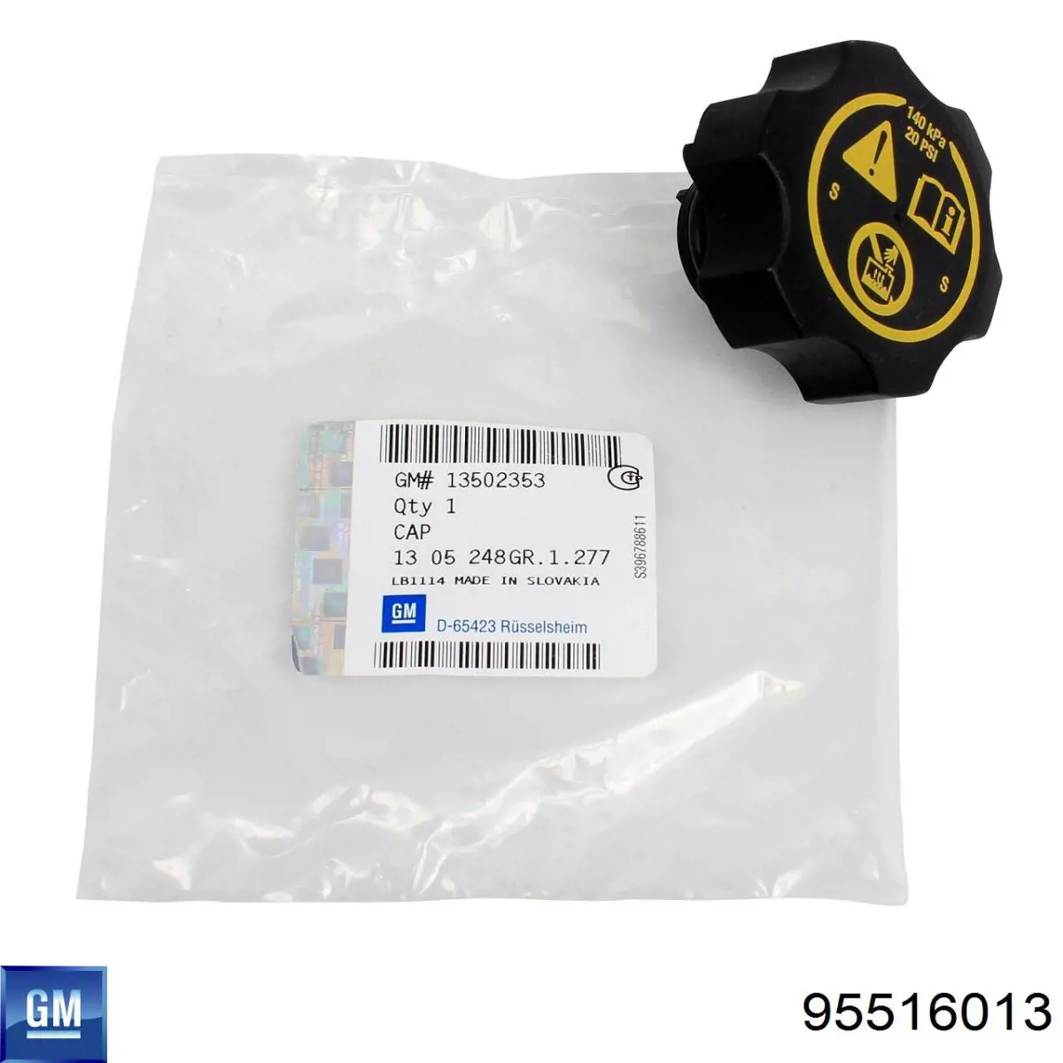 Limpa-pára-brisas do pára-brisas, kit de 2 un. General Motors 95516013