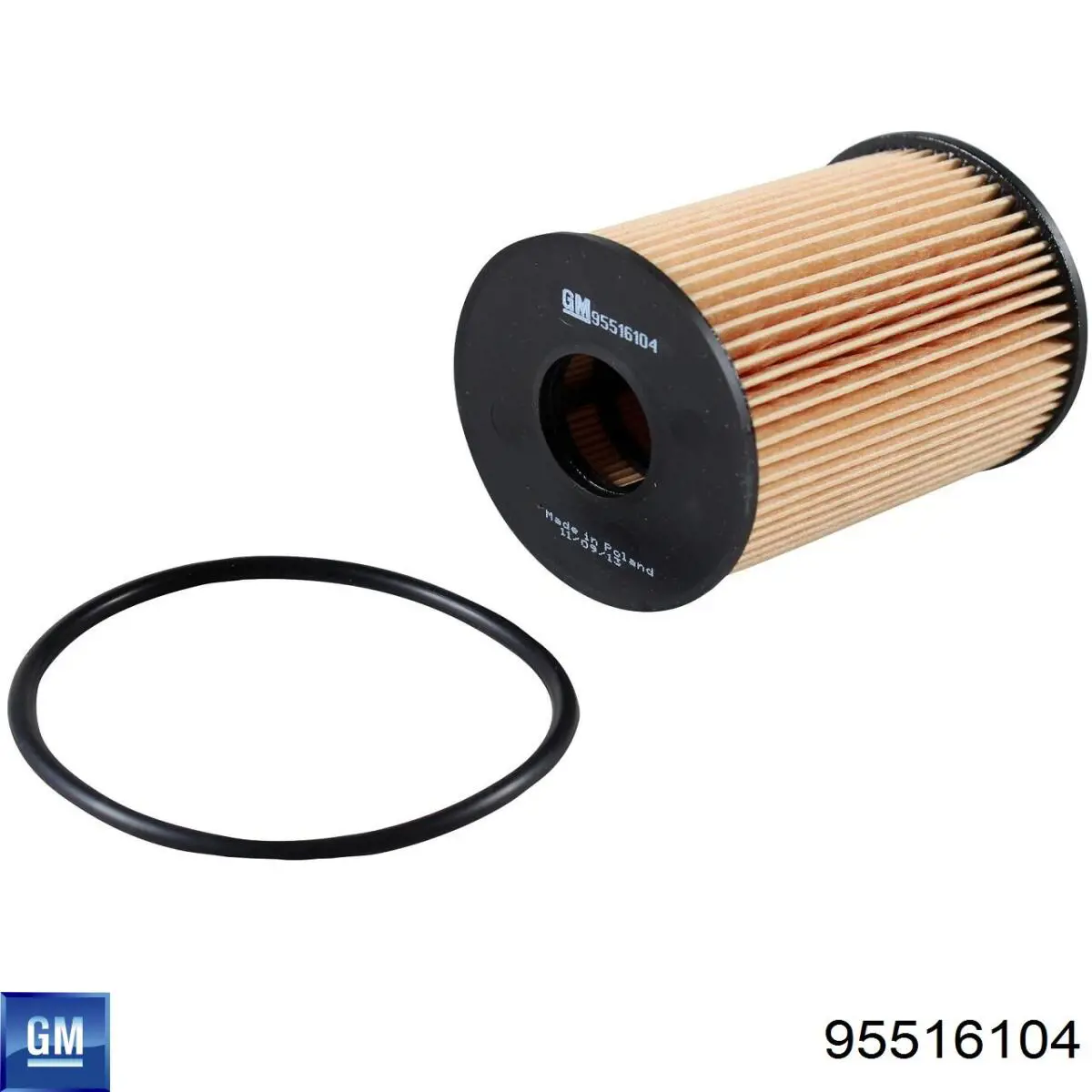 Filtro de óleo 95516104 General Motors