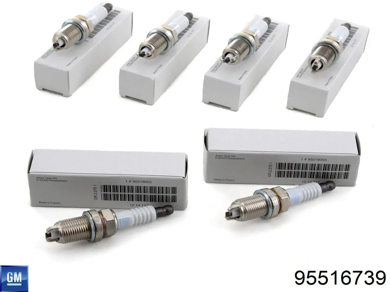 95516739 General Motors Correia do mecanismo de distribuição de gás, kit