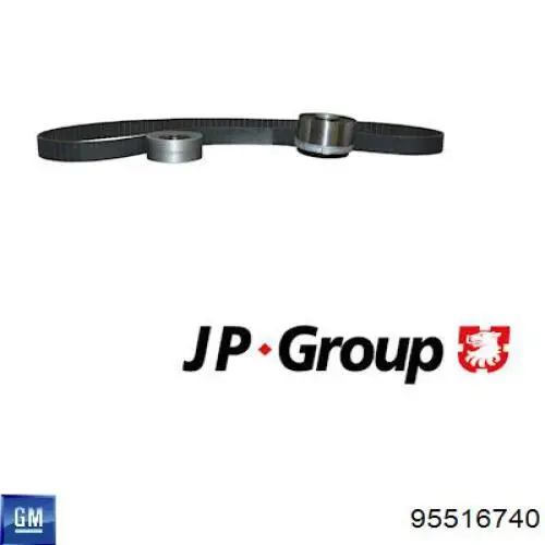 Compre 95516740 General Motors Correia do mecanismo de distribuição de gás, kit