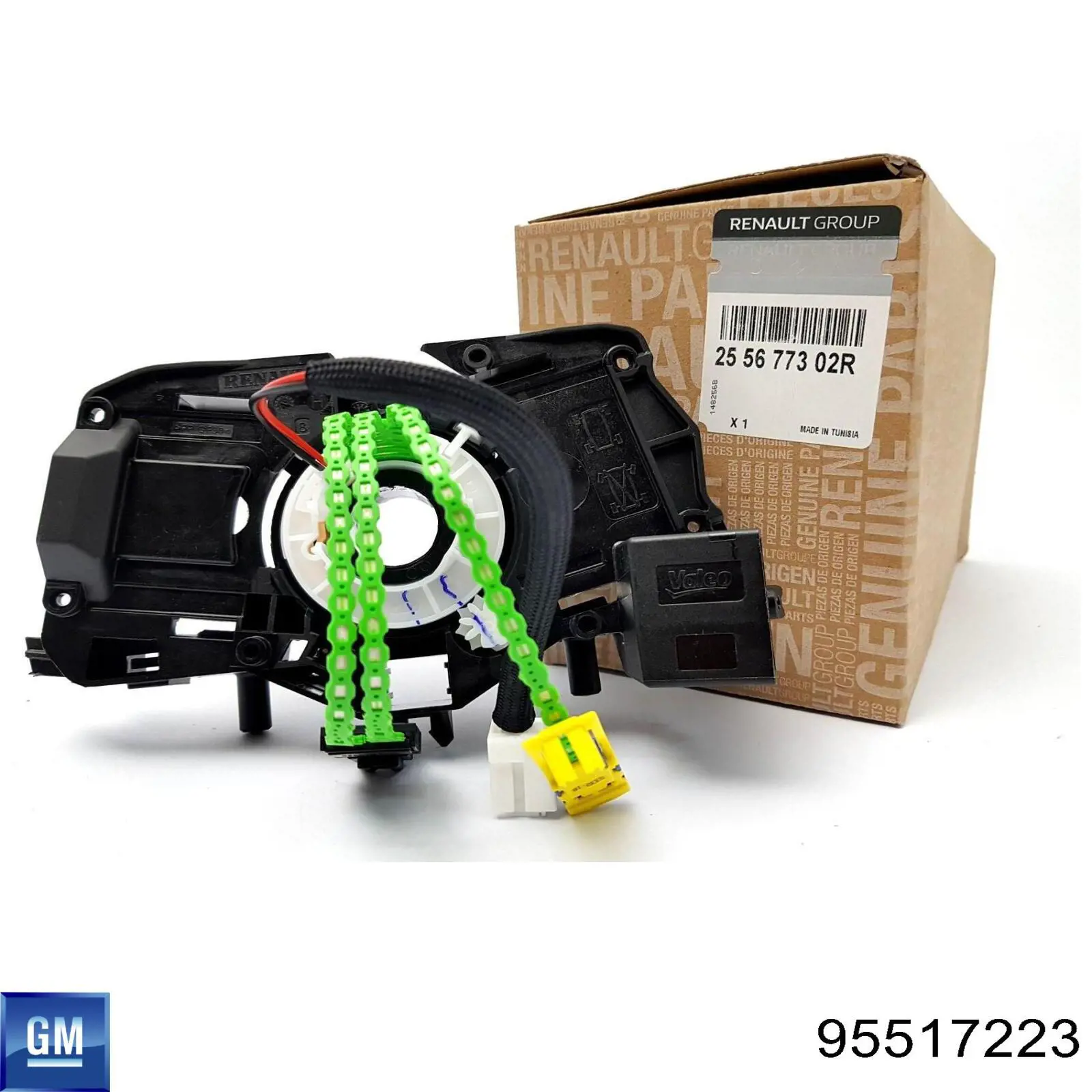4422798 Opel Anel AIRBAG de contato, cabo plano do volante