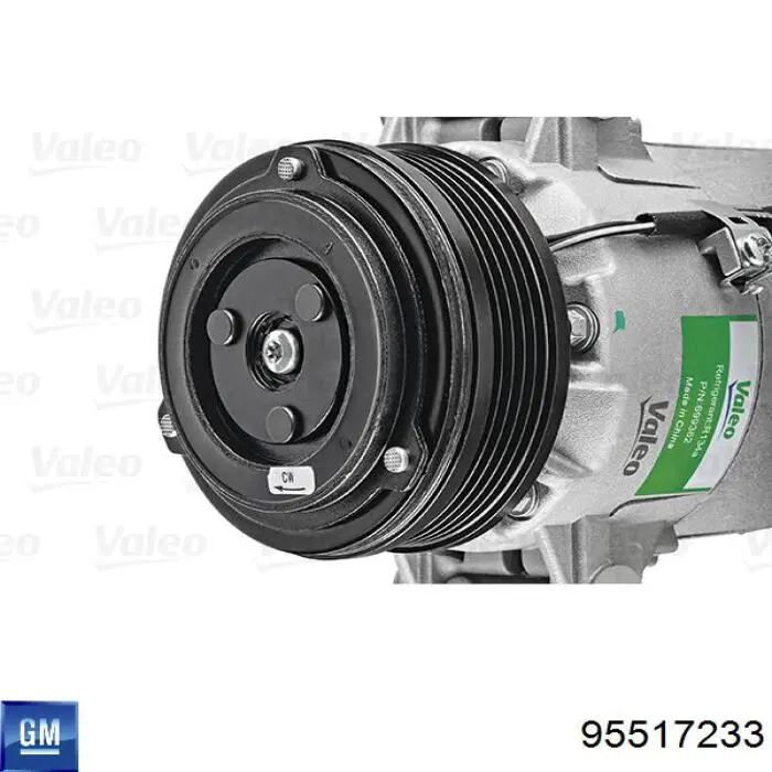 95517233 Opel Compressor de aparelho de ar condicionado