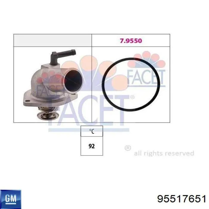 Compre 95517651 General Motors Termostato