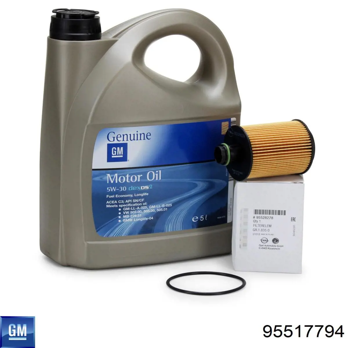 Filtro de óleo General Motors 95517794 preço, a partir de 10,43 USD