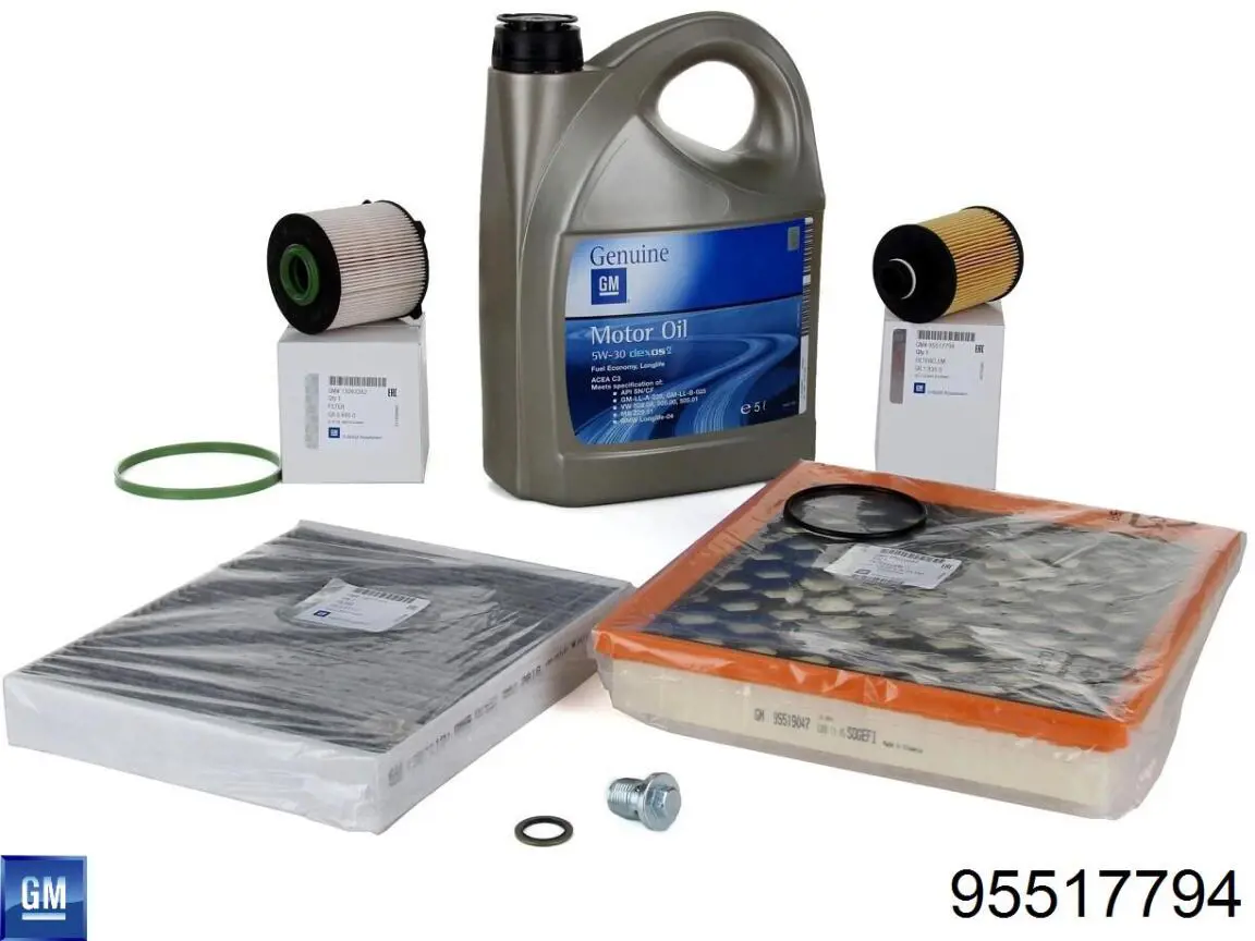 Compre 95517794 General Motors Filtro de óleo