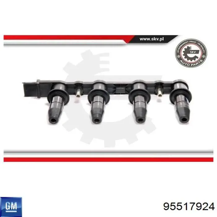 Compre 95517924 General Motors Bobina de ignição