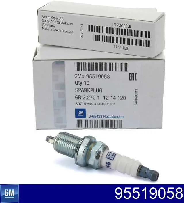 95519058 General Motors Vela de ignição