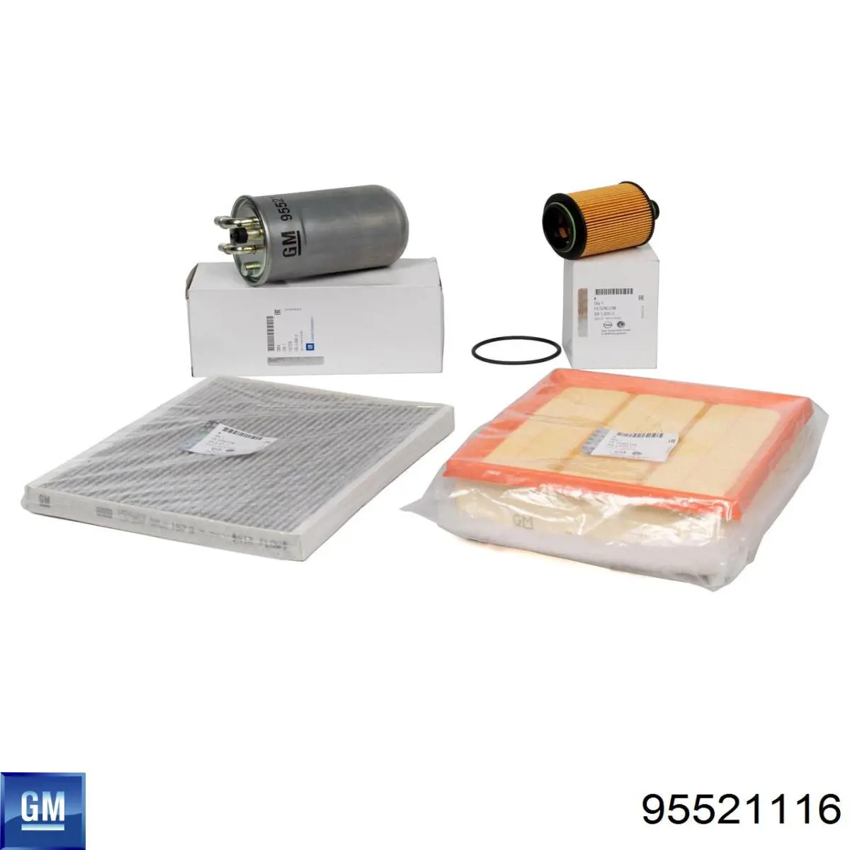 Compre 95521116 Opel Filtro de combustível