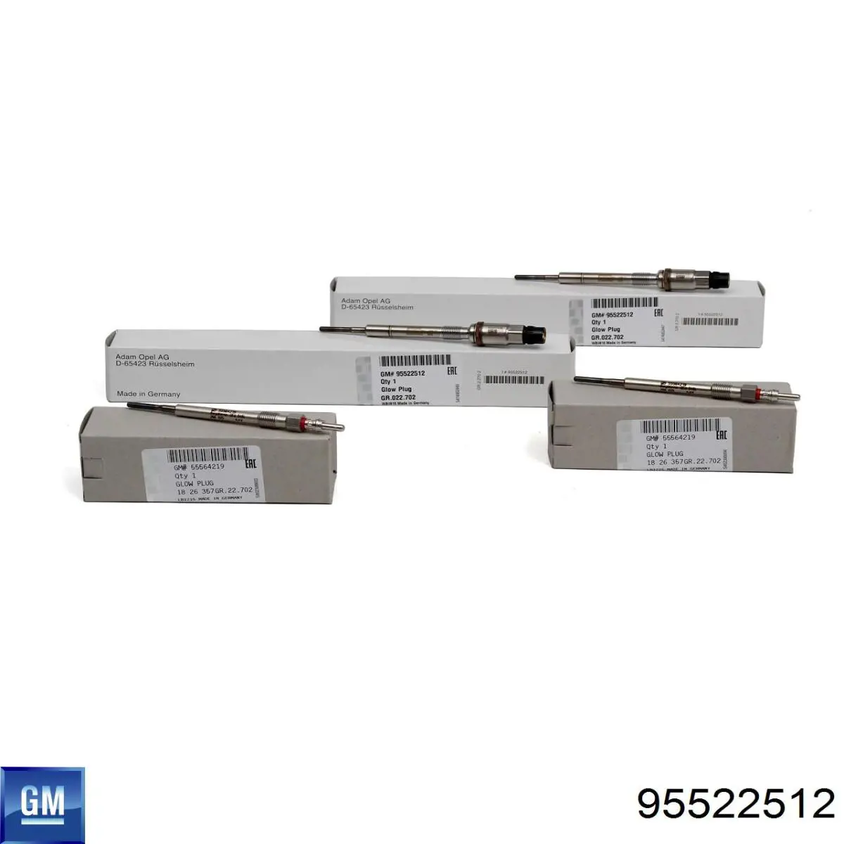 95522512 General Motors Vela de incandescência
