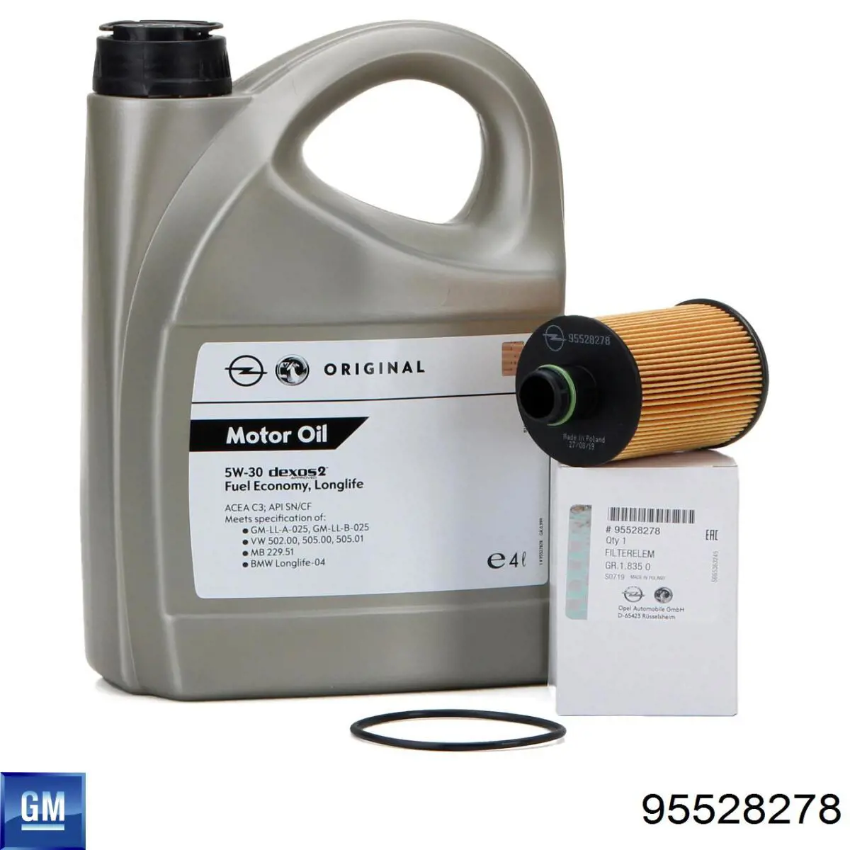 Filtro de óleo General Motors 95528278 preço, a partir de 3,13 USD