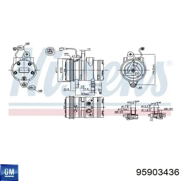 Compre 95903436 General Motors 