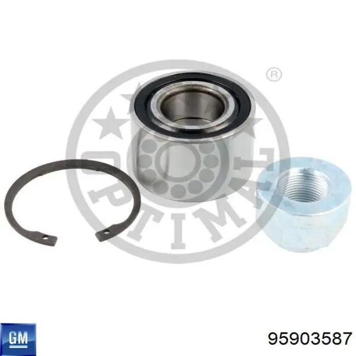 95903587 General Motors Cubo traseiro