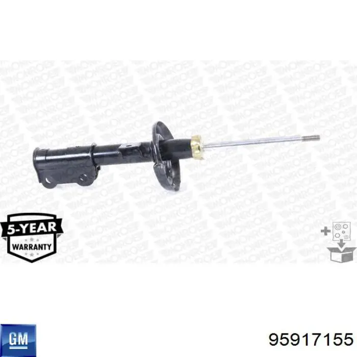 Amortecedor dianteiro direito General Motors 95917155 preço, a partir de 76,65 USD