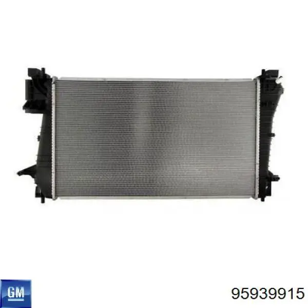 95939915 General Motors Radiador de esfriamento de motor